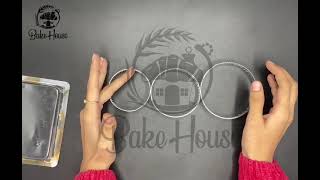 Bake House  Round Shape Tart Ring 3Pcs Set  Bake House [upl. by Alister]