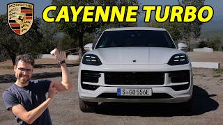 The 2024 Porsche Cayenne Turbo is their most powerful SUV ever REVIEW [upl. by Aoniak167]