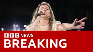 Taylor Swift Vienna concerts cancelled after attack threat  BBC News [upl. by Anerual]