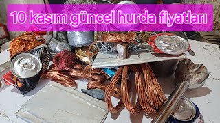 10 Kasım güncel hurda fiyatları degerlielementavcisi hurdafiyatları hurda [upl. by Boser]