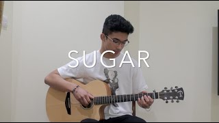 SUGAR  BROCKHAMPTON  FREE TABS Fingerstyle Guitar Cover [upl. by Zanze]