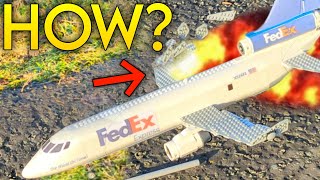 How I Made Real Plane Crashes Recreated in Lego PART 3 TU154 TUTORIAL [upl. by Lockhart]