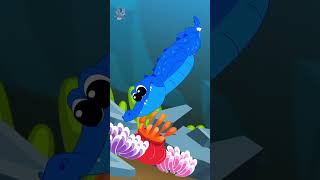 Five Crocodiles Went Swimming One Day shorts animalsong cartoonvideos [upl. by Ardyce]