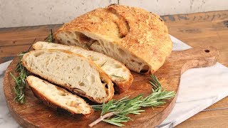 Asiago and Roasted Garlic Bread Recipe  Episode 1204 [upl. by Averir500]