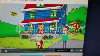 WestonStapp grounds Caillou and Gets Ungrounded GoAnimate [upl. by Male]