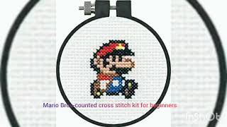 7 best amp easy counted cross stitch kits for beginnersbeginners cross stitch kit [upl. by Ralyks440]