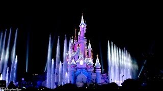 Disneyland Paris 2013  Christmas Castle Lighting Show [upl. by Georgeanna]