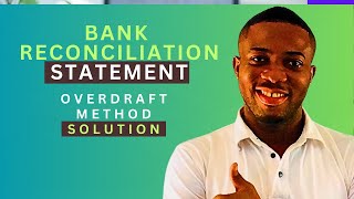 Do this when solving overdraft in bank reconciliation statement bankreconciliation overdraft [upl. by Aiam]