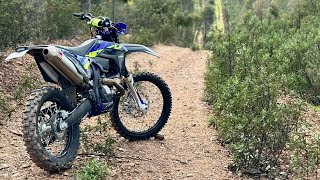 First ride in 2024 ✊ SHERCO 450 in Alentejo [upl. by Fine702]