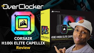 Corsair H100i ELITE CAPELLIX Review Number 1 Stunner  RGB done right [upl. by Andres]