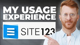 SITE123 Website Builder Review  My Usage Experience [upl. by Assil]