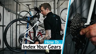 How To Index Your Road Bike Gears  Bike Help  Ribble Cycles [upl. by Trow325]