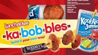 Lunchables Pizza Kabobbles Review [upl. by Ibob]