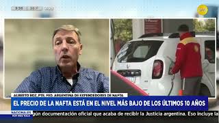 Nafta el precio está en el nivel más bajo de los últimos 10 años  Alberto Boz [upl. by Stacie356]