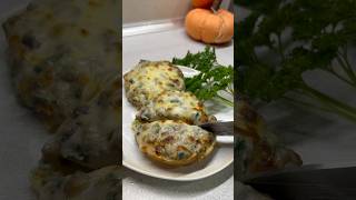 Gombás melegszendvicsRecept TiktokIG pogranyizs recept finom gomba toast food recipe sajt [upl. by Suiravat633]