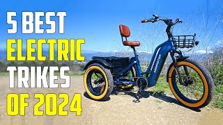 Top 5 Best Electric Trikes 2024  Best ETrikes 2024 [upl. by Adnerak]