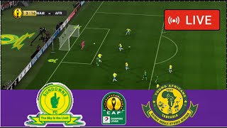 Sundowns vs Young Africans live today African Champions League Full Match simulation Gameplay PC [upl. by Elleret]