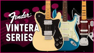 Fender Vintera 50s 60s 70s I Bax Music FR [upl. by Nicolau]