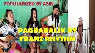 FRANZ RHYTHM COVER PAGBABALIK REACTION [upl. by Petracca453]