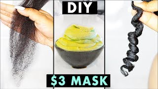 3 DIY MIRACLE MASK FOR DRY DAMAGED HAIR [upl. by Atla]