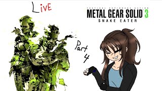 Metal gear solid 3 Snake Eater live Hard part 4 with commentary [upl. by Keelby277]