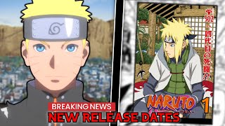 NEW NARUTO ANIME amp MINATO MANGA RELEASE DATES REVEALED  MORE INFO [upl. by Ahiel]