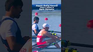 Sapper Balraj Panwar rows into quarterfinals  Finishing second in his repechage race  🎥 JioCinema [upl. by Llennor354]