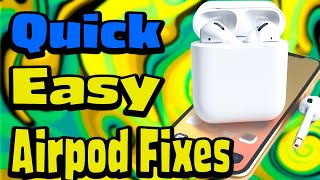 Airpod Issues No Problem Heres How to Fix Them [upl. by Assenad13]