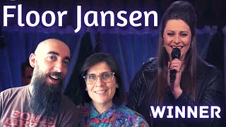 Floor Jansen  Winner  Beste Zangers 2019 REACTION with my wife [upl. by Hgielrahc]