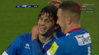 FC Botosani  U Craiova 10 gol Fabbrini 26 Liga 1 Etapa 16 [upl. by Vastha]