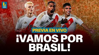 BRASIL VS PERÚ PREVIA EN VIVO DESDE EL MANÉ GARRINCHA [upl. by Adla663]