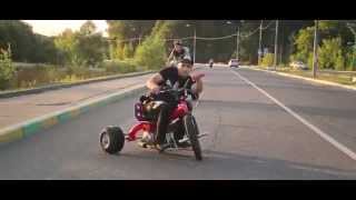 Motorised DRIFT TRIKE 50cc amp 125cc Дрифт Трайк в городе Трюки Шоу [upl. by Valerye220]