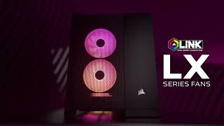 CORSAIR LX RGB Series Fans  Brilliant Lighting Exceptional Cooling and Simple Setup [upl. by Ennahgiel714]