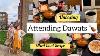 Dawat Week  Mixed Daal Recipe Dhaba Style  Cooking Vlog ❤️ [upl. by Kolb589]