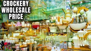 Imported Low Price Items Crockery  Wholesale Market in Rawalpindi  Dinner Set  Electronics Items [upl. by Noscire]