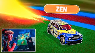 BEST OF ZEN IN RLCS  ROCKET LEAGUE RLCS BEST PLAYS [upl. by Horlacher]