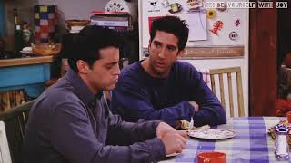 FriendsS06 E09When joey ate Rosss spit trifle🤢🤯Actual scene VS blooper [upl. by Centonze]