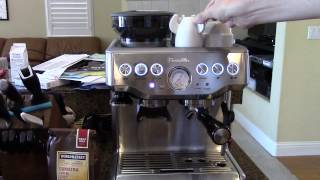 How To Use The Breville Barista Express [upl. by Aitnis]