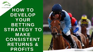 Planning Your Betting Strategy  Bet On Horse Race  Racing Profits [upl. by Ravaj927]