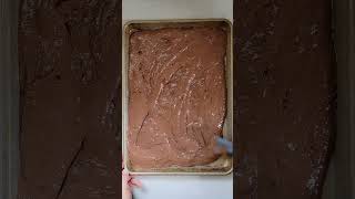 Chocolate Cherry Sheet Cake [upl. by Perlman]