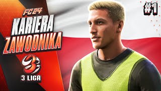 PIERWSZA TAKA KARIERA ZAWODNIKA KARIERA POLANDINHO w FC24 [upl. by Oniuqa]