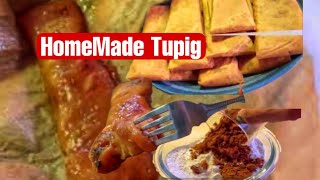 HOMEMADE TUPIG FOR MERIENDA [upl. by Yelrac]