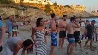 Twist And Shout  Balmins Beach Sitges Cala Balmins Saturday Live Music Beatls [upl. by Dumm]