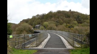 Walking The Granite Way from Okehampton Station to Meldon Viaduct [upl. by Elletsirk]