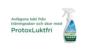 ProtoxLuktfri Ta bort dålig lukt från sura sportskor [upl. by Ahsatniuq]