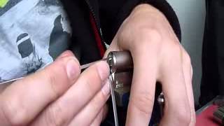 ABUS Pfaffenhain XY14 Euro Profil Cylinder Picked [upl. by Waddle]