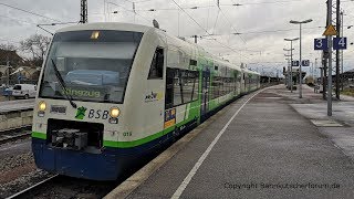 Führerstandsmitfahrt von Breisach nach Freiburg Breisgau [upl. by Darum]