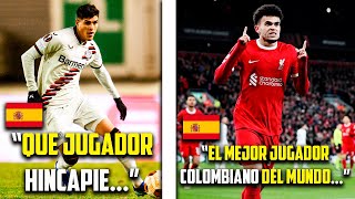 🇪🇸 PRENSA ESPAÑOLA ELOGIA a 🇪🇨 PIERO HINCAPIE amp LUIS DIAZ 🇨🇴 por sus PARTIDAZOS [upl. by Davena159]