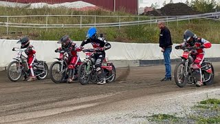 Riding 85cc Speedway First Time [upl. by Anelec]