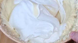 Recette dessert facile et rapide avec une crème délicieuse [upl. by Elleniad]